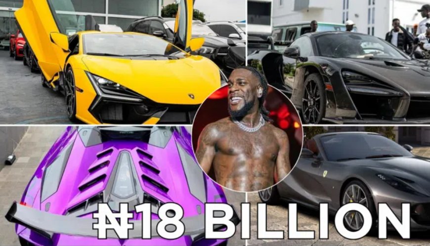The Crazy Super Cars Owned By Burna - How Much Is His Car Garage In 2025?